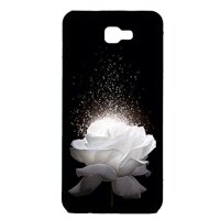 Ốp lưng cho Samsung Galaxy J5 Prime hoa trắng 1 - Hàng chính hãng