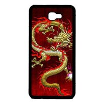 Ốp lưng cho Samsung Galaxy J5 Prime nền rồng 1 - Hàng chính hãng