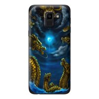 Ốp lưng cho Samsung Galaxy J6 2018 RỒNG VÀNG 1 - Hàng chính hãng
