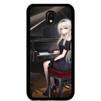 Ốp lưng cho Samsung Galaxy J7 Pro Girl 222 - Hàng chính hãng