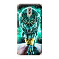 Ốp lưng cho Samsung Galaxy J7 Plus SÓI XANH 1 - Hàng chính hãng