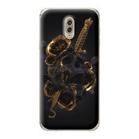 Ốp lưng cho Samsung Galaxy J7 Plus nền hoa vàng 1 - Hàng chính hãng