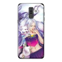 Ốp lưng cho Samsung Galaxy J8 2018 GIRL 322 - Hàng chính hãng
