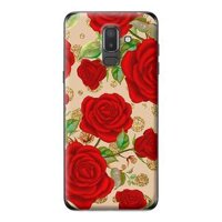 Ốp lưng cho Samsung Galaxy J8 2018 NÊN HOA HÔNG 3 - Hàng chính hãng