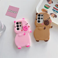 Ốp Lưng Cho Samsung Galaxy S10 + S10 plus Note20 Ultra Note10 lite S24FE S23FE S21FE S20FE Ốp Điện Thoại TPU Mềm 3D Hoạt Hình Dễ Thương Cô Gái Khoai Tây Kuromi Picaraka Vỏ Bảo Vệ Silicon