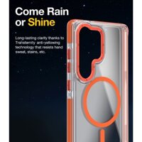 Ốp Lưng Cho Samsung Galaxy S25 Plus S24 S23 Ultra Ốp lưng Trong Suốt Chống Rơi Bảo Vệ Toàn Diện Ốp Lưng Có Từ Tính