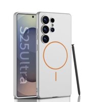 Ốp lưng cho Samsung Galaxy S25 Ultra GKK sang trọng siêu mỏng mờ từ tính sạc không dây thân thiện với da PC cứng chống rơi