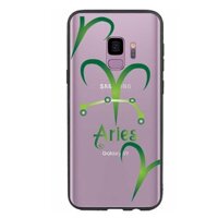 Ốp lưng cho Samsung Galaxy S9 viền TPU cung Bạch Dương - Aries