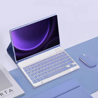 Ốp Lưng Cho Samsung Tab S7 / S8 / S9 / S9FE A9 + Có Chuột Bàn Phím Bluetooth Từ Tính S7 + / S7FE / S8 + / S9 + / S9FE + / S10 Plus 12.4 "