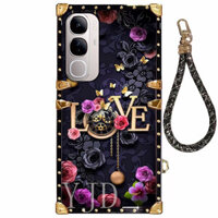 Ốp Lưng Cho Vivo V40 Lite Y19S Y29 Y300 Dây Đeo Tay TPU Chống Rơi Điện Thoại