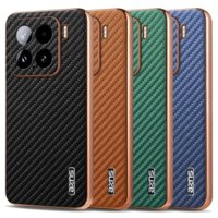 Ốp Lưng Cho Xiaomi 15 14 Ultra 13T 14T Redmi K70 Note 13 14 POCO X6 Pro Ốp Điện Thoại Họa Tiết Sợi Carbon Mạ Điện Cạnh Mặt Sau Siêu Mỏng