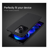 Ốp lưng cho Xiaomi Poco X5 Pro 5G nhựa cứng PC chính hãng Nillkin sần
