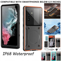Ốp lưng chống nước đa năng Full Body Cover cho iPhone 15 14 13 12 11 Pro Max 8 7 Plus