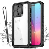 Ốp lưng chống nước IP68 Tương thích cho iPhone 15 16 16e 14 13 12 11 Pro Max XR XS Plus 8 7 2022 Vỏ điện thoại bơi 360 Vỏ bọc ống thở