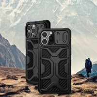 Ốp lưng chống sốc [BẢO VỆ CAMERA] iPhone 13/ 13 Pro/ 13 Pro Max Carbon Nillkin Adventure Case.