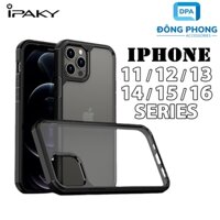 Ốp Lưng Chống Sốc Cho iPhone 11, 12, 13, 14, 15, 16 Series iPaky Chính Hãng