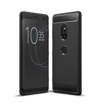 Ốp lưng chống sốc cho Sony Xperia XZ3 hiệu Likgus chuẩn quân đội, chống va đập, chống vân tay - Hàng chính hãng - Đen