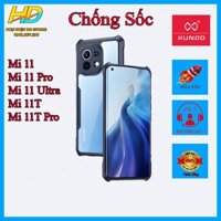 Ốp Lưng Chống Sốc Dành Cho Xiaomi Mi 11, Mi 11 Pro,Mi 11 Ultra, Mi 11T, Mi 11T Pro Chính Hãng XunDD, Bảo Vệ Camera