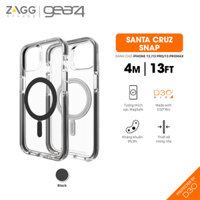 Ốp lưng chống sốc Gear4 D3O Santa Cruz Snap 4m hỗ trợ sạc Magsafe cho iPhone 13 series - Hàng chính hãng - Blue - iPhone 13 Pro Max