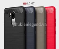 Ốp lưng chống sốc LG G7 ThinQ Vân Sợi Carbon RUGGER ARMOR