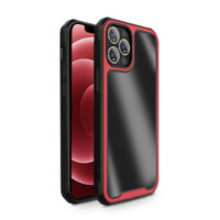 Ốp lưng chống sốc lưng trong cao cấp dành cho iPhone 12  12 Pro  12 Pro Max  12 Mini - Hàng chính hãng - iPhone 12 Pro - Màu Đỏ