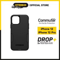 Ốp Lưng Chống Sốc OtterBox Commuter Series cho Iphone 12 Pro - Hàng Chính Hãng - BLACK