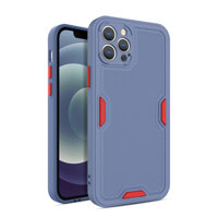 Ốp lưng chống sốc phong cách mới dành cho iPhone 11 12 11 Pro 12 Pro 11 Pro Max 12 Pro Max - Hàng chính hãng - iPhone 12 Pro Max - Tím nhạt
