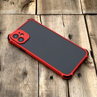 Ốp lưng chống sốc toàn phần dành cho iPhone 12 Mini  12  12 pro  12 Pro Max - Hàng chính hãng - iPhone 12 - Màu Đỏ