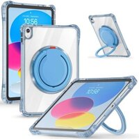 Ốp lưng chống sốc trong suốt cho 2022 iPad 10 A2696 A2757 A2777 A3162 thế hệ thứ 10 10.9 inch cover giá đỡ xoay chống nứt vỏ chống rơi có tay cầm