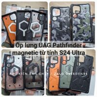 Ốp lưng chống sốc UAG Pathfinder Magnetic S24 Ultra từ tính case có hỗ trợ sạc không dây từ tính