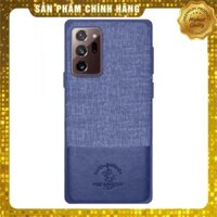 Ốp lưng chống sốc vải da cho Samsung Galaxy Note 20 Ultra chính hãng Polo Virtuoso Santa Barbara