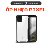 Ốp Lưng Chống Sock Google Pixel Từ Pixel 1 đến Pixel 8 Pro, Ốp Chống Sốc Viền Đen Mặt Lưng Cứng Trong Suốt, SonPixel