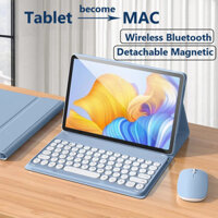 Ốp Lưng Có Bàn Phím Cho Lenovo Tab Plus 11.5 2024 TB351FU K11 Plus 11.45 Cho Xiaoxin Pad Studio 11.5 Inch Da Lật Không Dây Vỏ Bàn Phím Bluetooth Có Chuột