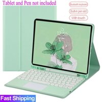 Ốp Lưng Có Bàn Phím Touchpad Cho iPad 5th 6th 7th Gen 8th 9th 10th Thế Hệ Bàn Phím Cảm Ứng Bluetooth Cho iPad Air 2 3 4 5 Pro 9.7 10.5 11 2020 2021 Vỏ Trường Hợp