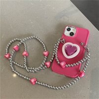 Ốp Lưng Có Dây Đeo Cổ Tay Sang Trọng Cho iphone 11 12 13 14 15 pro max Giá Đỡ