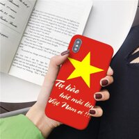 Ốp lưng cổ động bóng đá Việt Nam dành cho iPhone 6  6S  6 Plus  6S Plus  7  7 Plus  8  8 Plus X  XS  XR  XS Max - Tự Hào Việt Nam - Iphone 66s