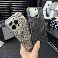 Ốp lưng cứng bảo vệ ống kính kính kính làm mát cho iPhone 15 14 13 12 Pro Max Vỏ điện thoại