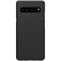 Ốp Lưng cứng cho Samsung Galaxy S10 5G- Nillkin tặng kèm kệ đỡ điện thoại - Hàng chính hãng