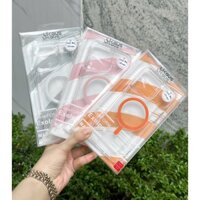 Ốp Lưng Cứng Trong Suốt LIKGUS Candy Clear Hỗ Trợ Sạc Không Dây iPhone 16 Pro Max /15 / 13 / 14 / 12 Chống ố màu