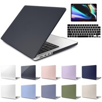 Ốp Lưng Cứng Tương Thích Cho MacBook Pro Air 13 14 15 16 inch 2024 M3 M4 M2 Chip A3113 A3112 A3403 A3114 A2681 A2918 A2991 A2992 A2780 A2779 Có Vỏ Bàn Phím + Bảo Vệ Màn Hình
