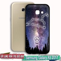 Ốp lưng cứng viền dẻo đen cho điện thoại Samsung Galaxy A5 2017 in 12 chòm sao Cung Hoàng Đạo Zodiac đẹp giá rẻ chất lượng - 02012