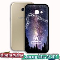 Ốp lưng cứng viền dẻo đen cho điện thoại Samsung Galaxy A5 2017 in 12 chòm sao Cung Hoàng Đạo Zodiac đẹp giá rẻ chất lượng - 02012