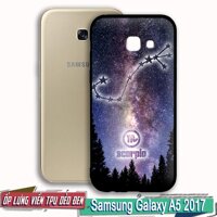 Ốp lưng cứng viền dẻo đen cho điện thoại Samsung Galaxy A5 2017 in 12 chòm sao Cung Hoàng Đạo Zodiac đẹp giá rẻ chất lượng - 02012