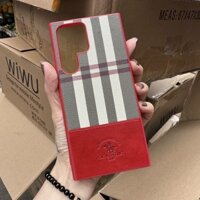 Ốp lưng da cho Samsung S23 Ultra Chính hãng Polo chống sốc, chống vân tay