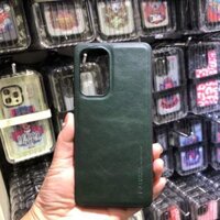 Ốp Lưng Da dành cho Samsung Galaxy A53, A73 Hiệu X-Level Chính Hãng Cao Cấp- Hàng nhập khẩu - Xanh Rêu - Samsung Galaxy A73 5G