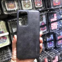 Ốp Lưng Da dành cho Samsung Galaxy A53, A73 Hiệu X-Level Chính Hãng Cao Cấp- Hàng nhập khẩu - Đen - Samsung Galaxy A53 5G