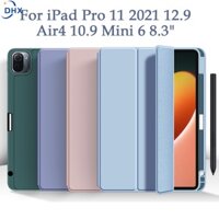 Ốp lưng da gập cho iPad M1 Pro 11 2021 2020 2018 Pro 12.9 Air 4 10.9 Mini 6