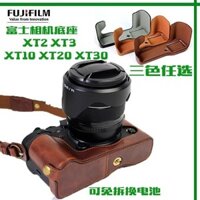 Ốp lưng da máy ảnh Fujifilm Mirrorless XS10 T20 XT3 XA7 Xt30 Ốp lưng máy ảnh Xt30 Túi đựng máy ảnh