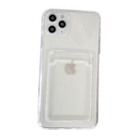 Ốp lưng đa năng iPhone 13 Pro Meetu Silicone trong suốt