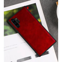 Ốp Lưng Da SamSung Galaxy Note 10 Plus Hiệu X-Level Chính Hãng Cao Cấp - Đỏ